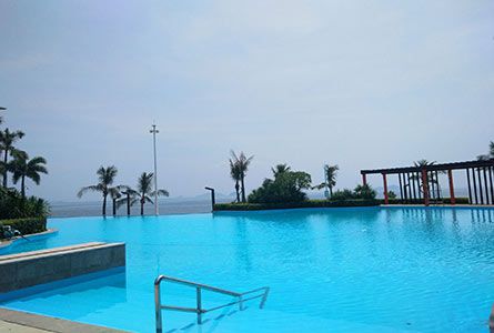 聚脲防水效果怎么樣(圖1) 水池聚脲防水效果展示